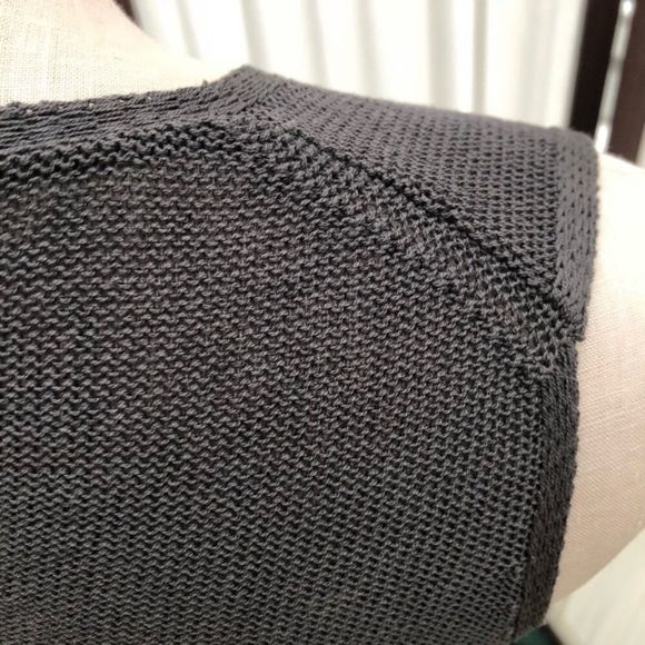 Eileen Fisher Sweater Vest Gray Cotton - Picture 5 of 7